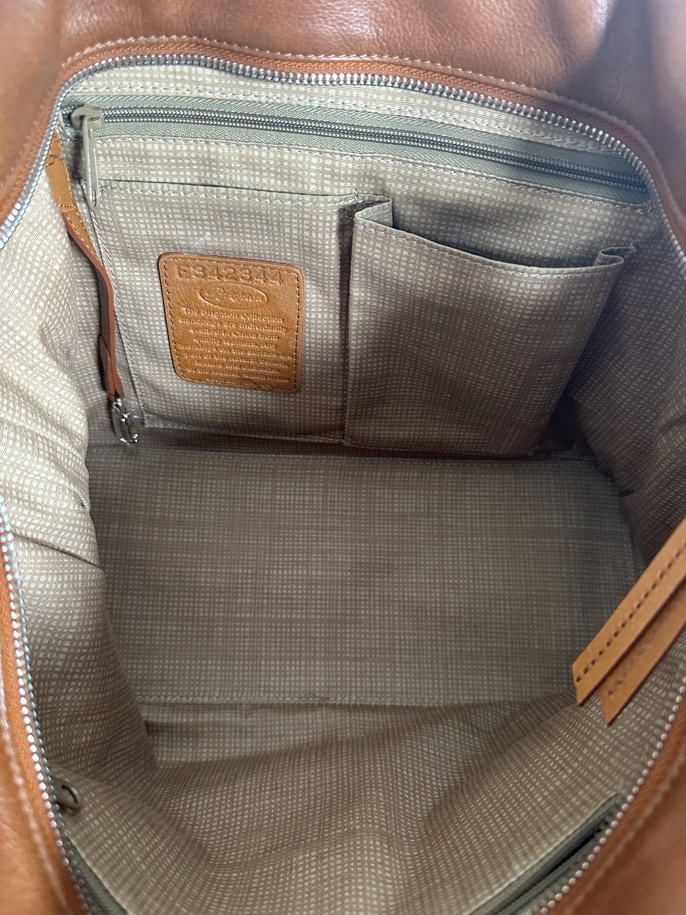 Brighton Bella Luca Coated Canvas Tote Bag - Picture 11 of 14